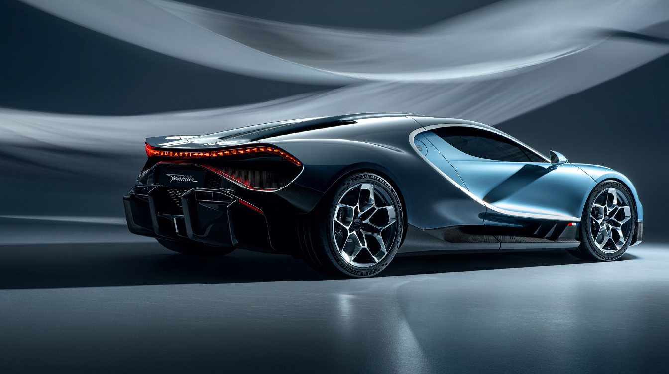 Supercar in a premium paint protection studio