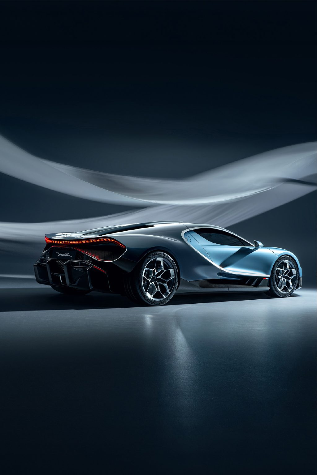 Supercar in a premium paint protection studio
